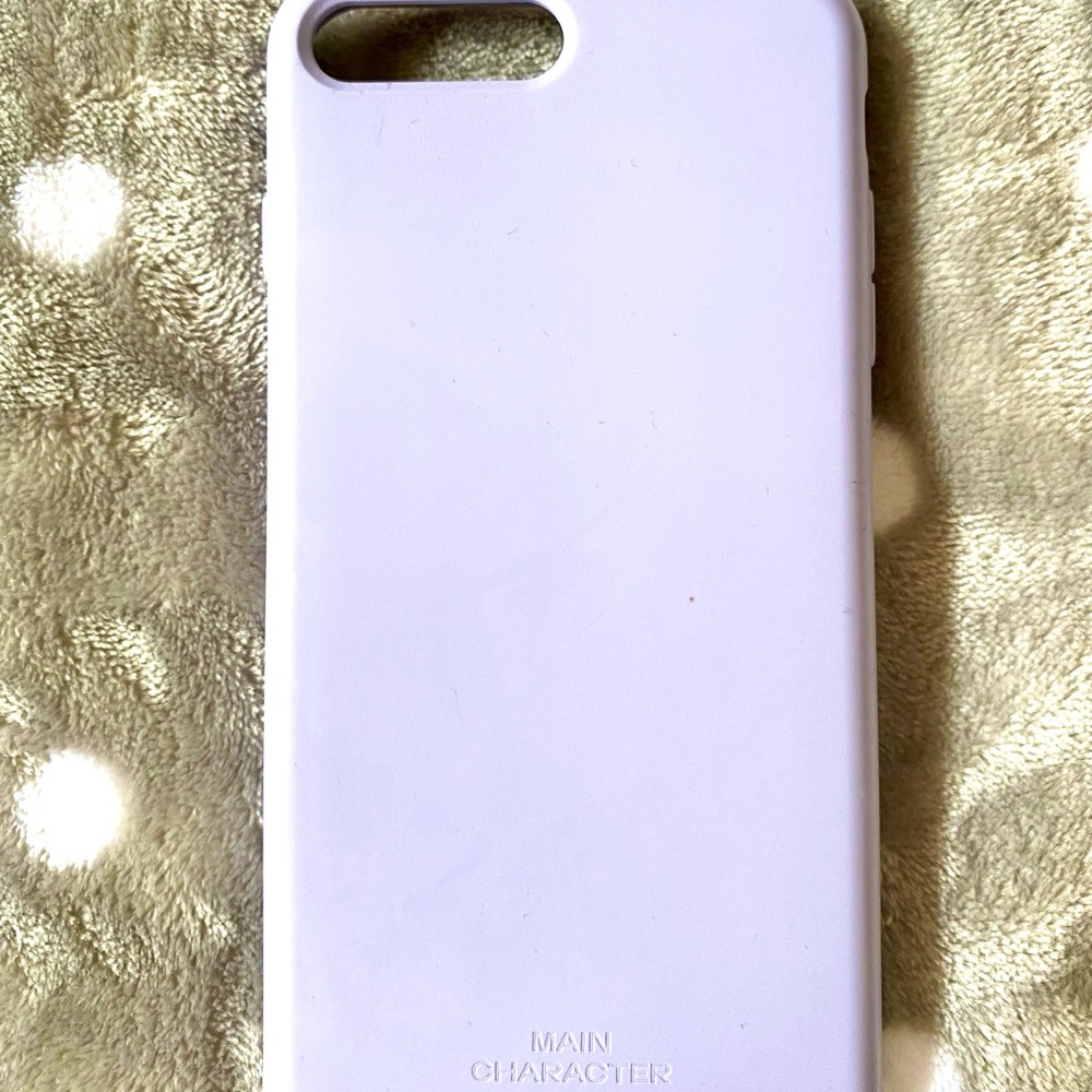 purple iphone 7plus aritzia case